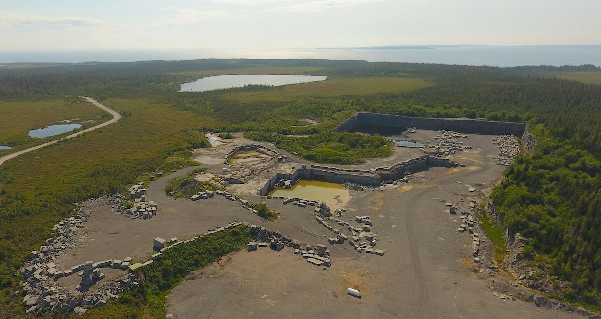 Saint Pierre Quarry, QC, CAN Polycor Inc.
