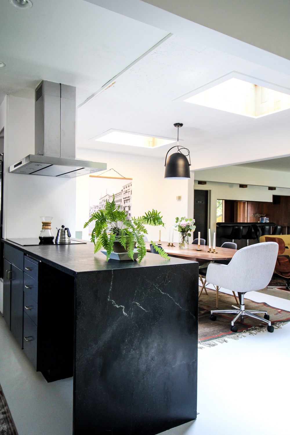 Matte Black Kitchen