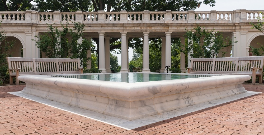 UVA Rotunda Fountain