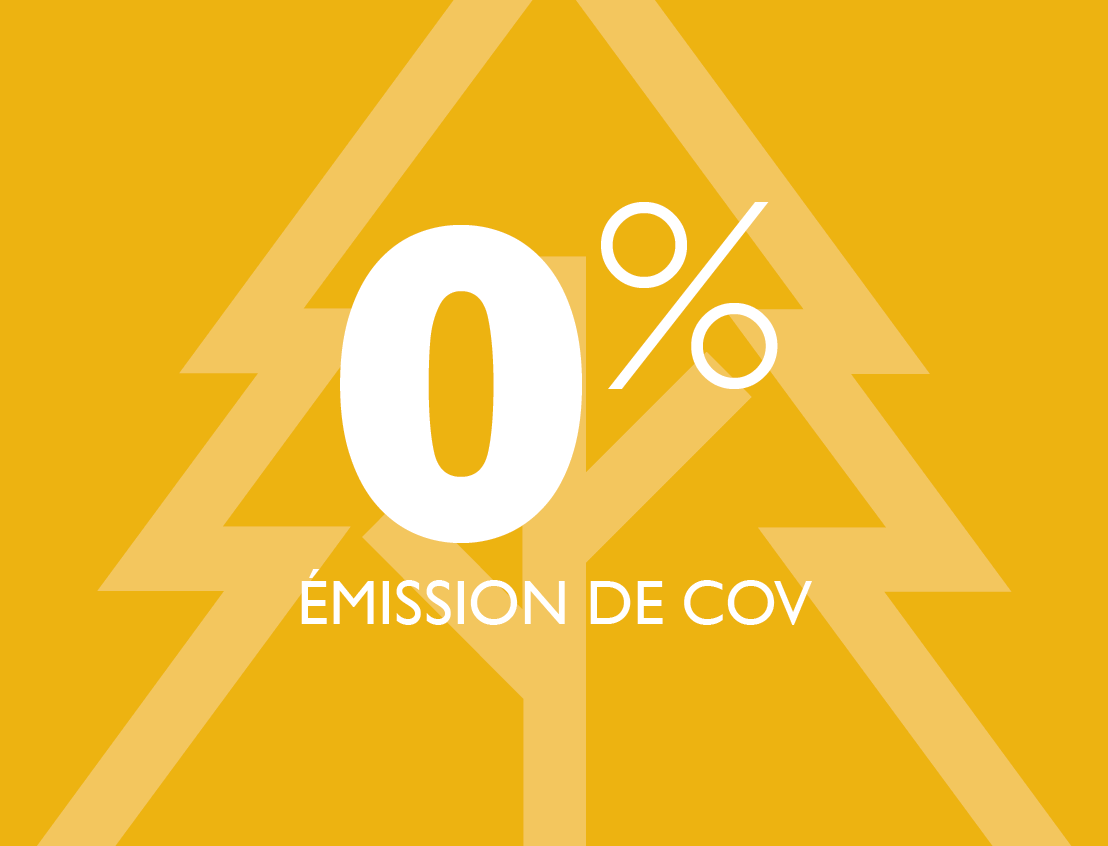 0 % COV émis