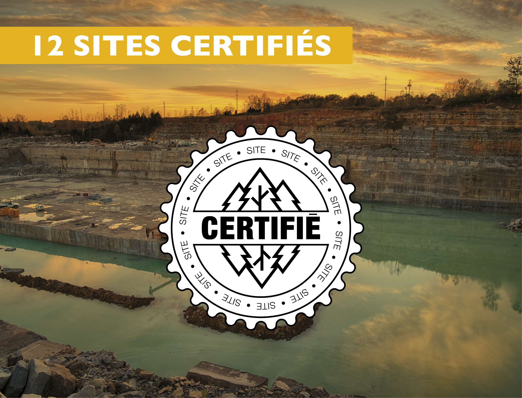 12 sites certifiés