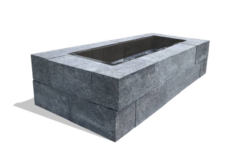 Introducing Modern Rectangle and Square Granite DIY Firepits