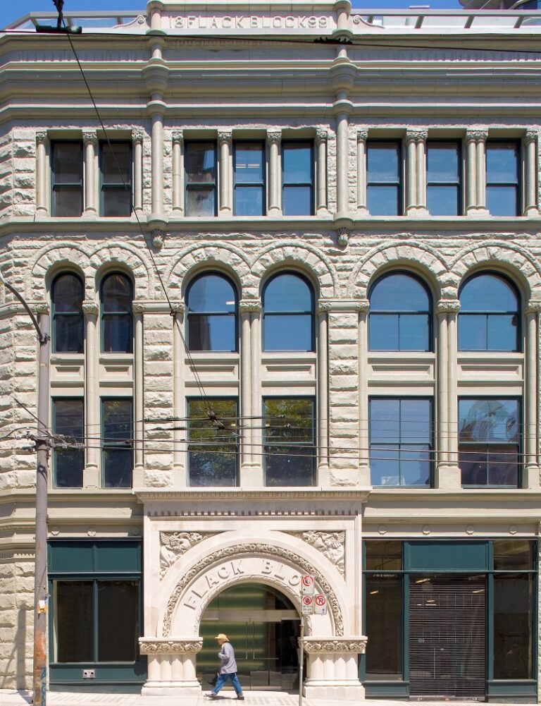 An Indiana Limestone Restoration Revives A Gold Rush Building in Vancouver
