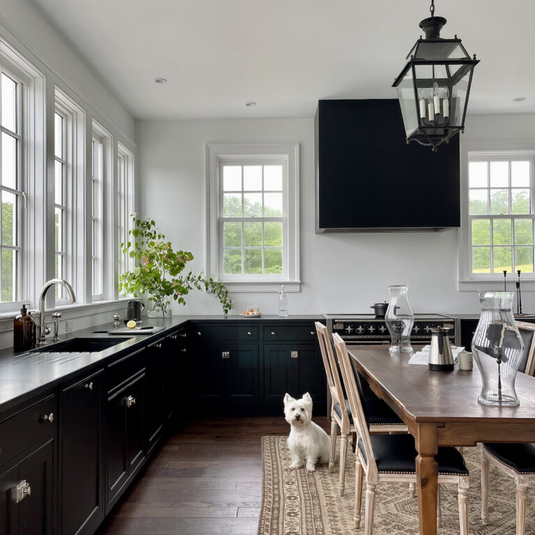 Black Countertop Kitchen Grounds A Classic Seaside Maine Home