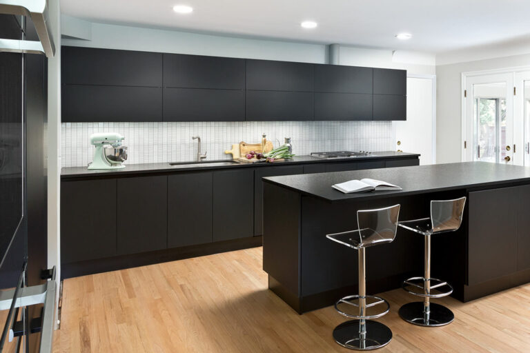 Scavolini Black On Black Kitchen