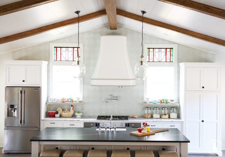 Two-Tone Farmhouse Kitchen