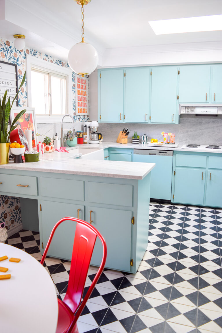 Retro Glam Kitchen