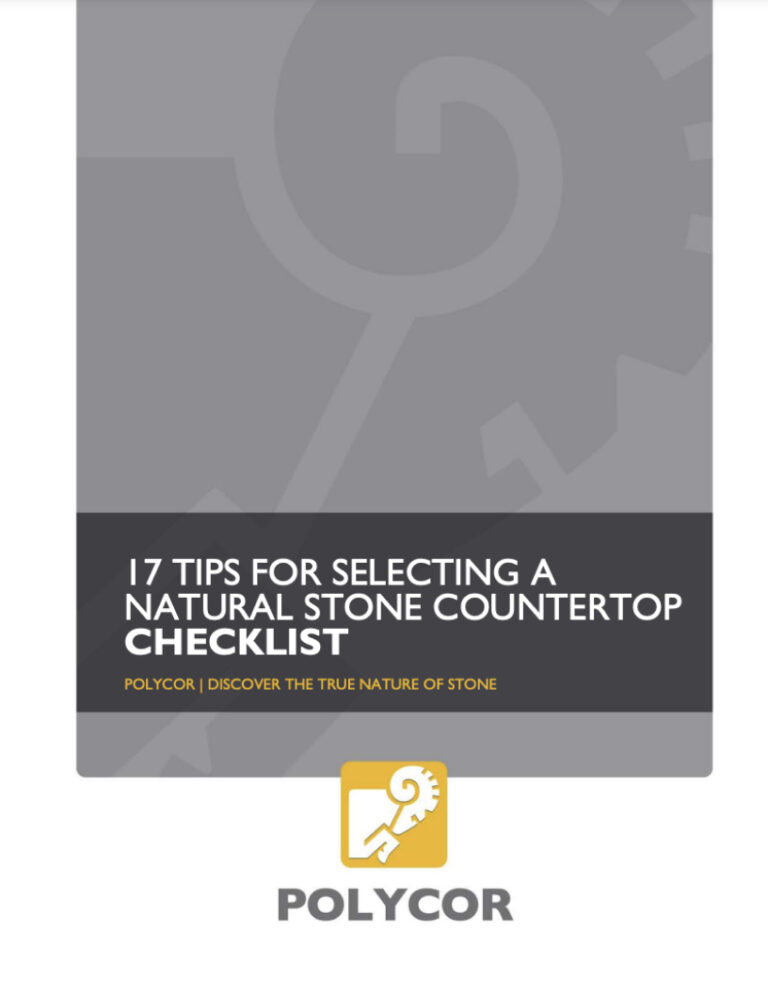 17 Tips for Selecting a Natural Stone Countertop