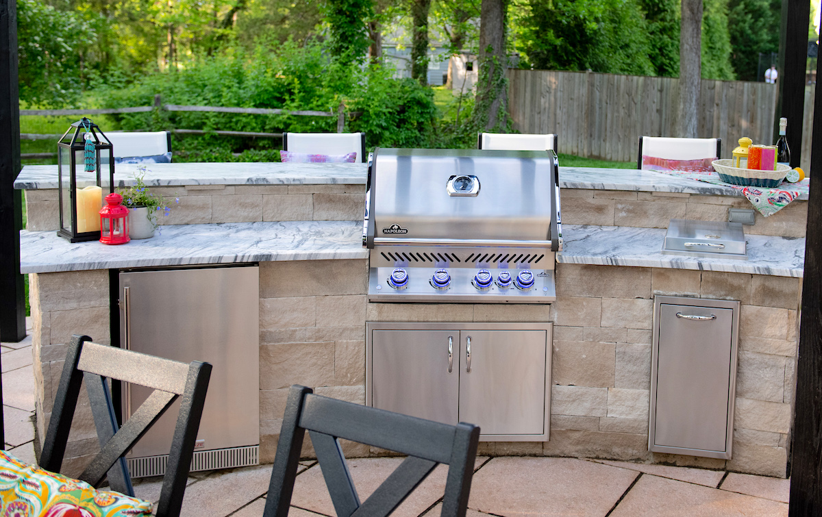 Outdoor Kitchen Countertops, Outdoor Countertops