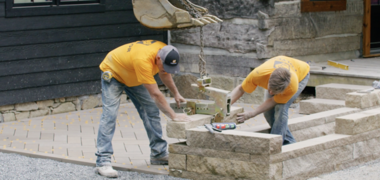 How to Install a Raised Garden Bed Wall with Garden Wall Stone System