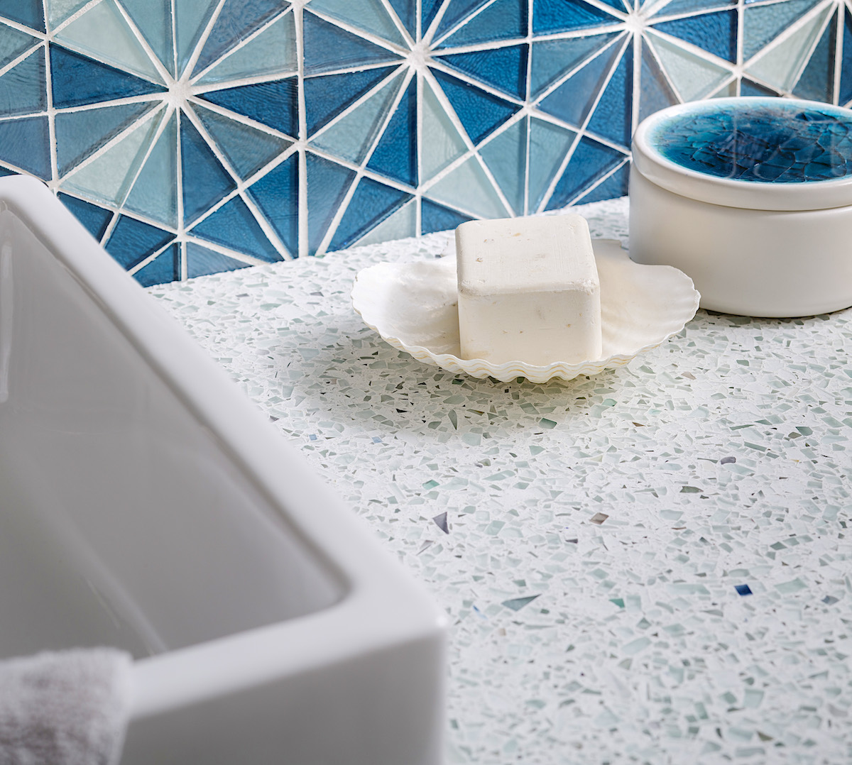 Vetrazzo Recycled Glass Surfaces Polycor Inc.