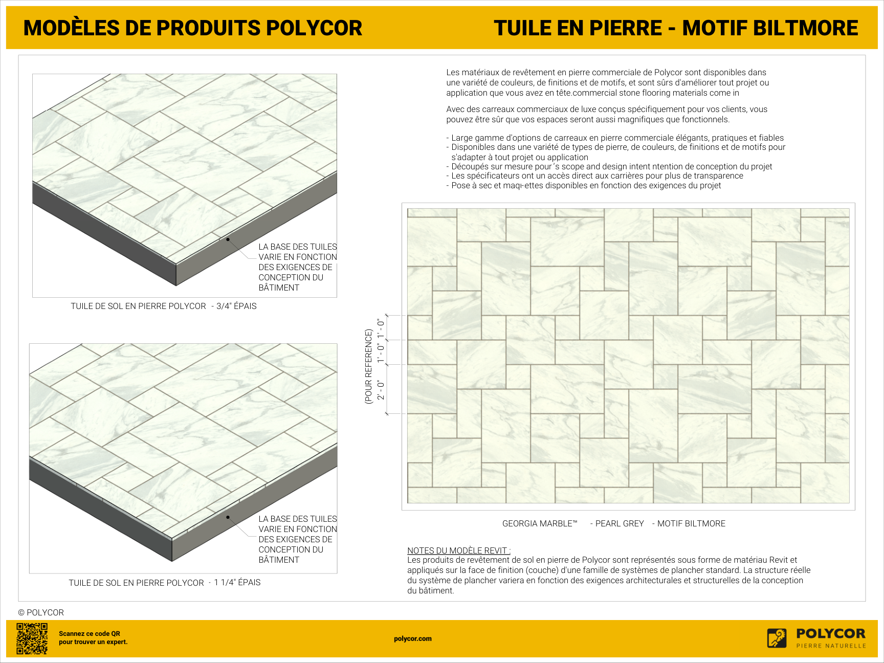 Polycor Brochure.pdf Objets BIM - Polycor Inc.