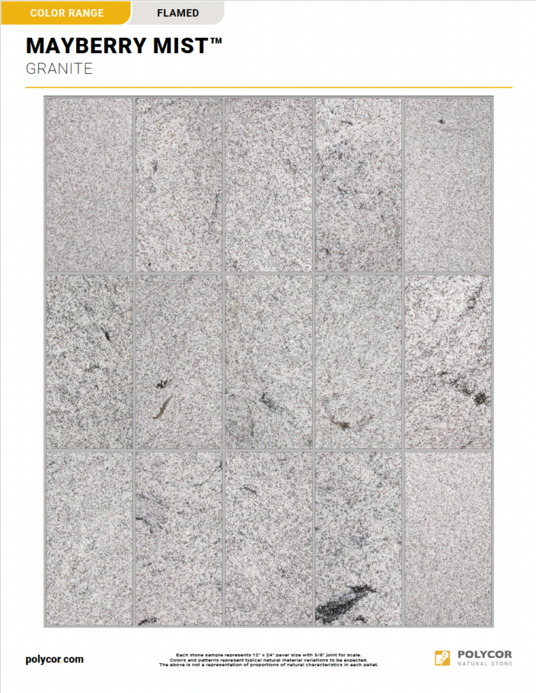 MAYBERRY MIST™ FLAMED Range Sheet