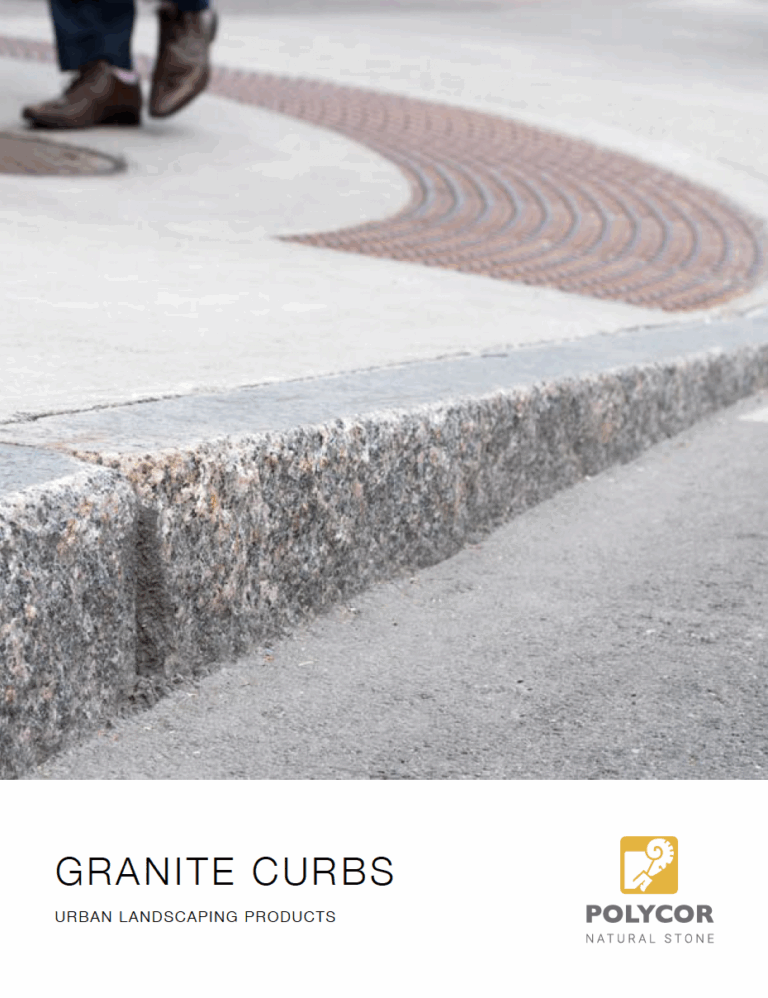 Granite Curbs Brochure
